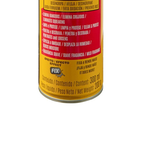 Óleo lubrificante desengripante multiuso 300 ml - Lub Starrett Óleo lubrificante desengripante multiuso 300 ml - Lub Starrett