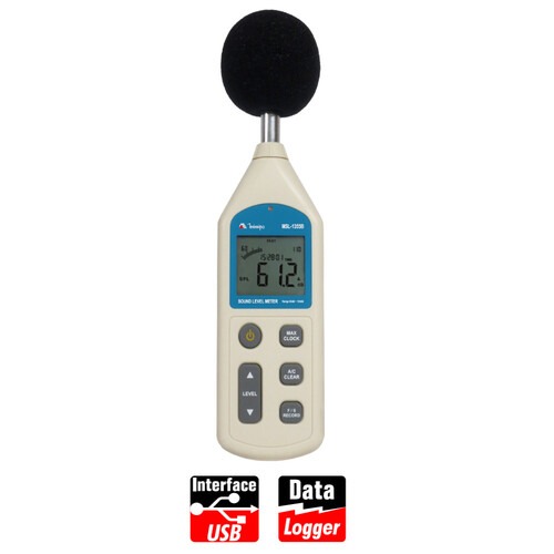 Decibel�metro digital com medi��o 30 � 130 dB - MSL-1355B