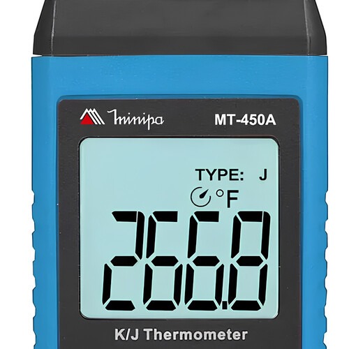 Termômetro digital -50°C a 1300°C - MT-450A Termômetro digital -50°C a 1300°C - MT-450A