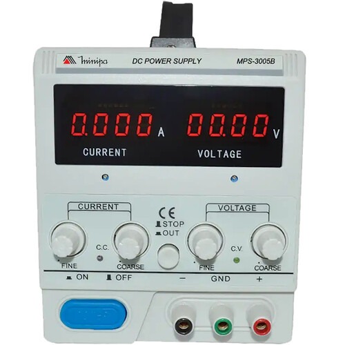 Fonte de alimenta��o digital DC regulada - MPS-3005B
