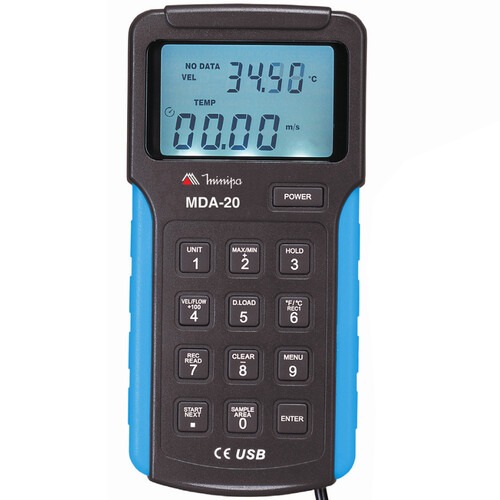 Anem�metro digital 2 - 30 m/s com bolsa - MDA-20