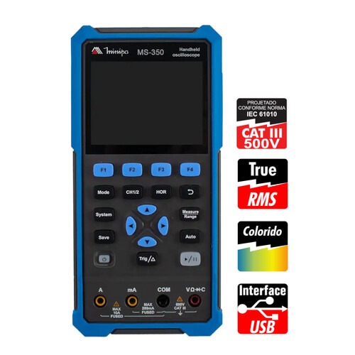 Osciloscópio digital portátil - MS-350 Osciloscópio digital portátil - MS-350