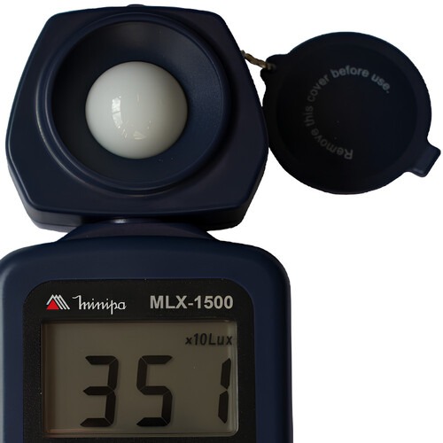 Luxímetro digital 0 a 200.000 LUX - MLX-1500 Luxímetro digital 0 a 200.000 LUX - MLX-1500