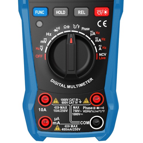 Mult�metro digital port�til True RMS CAT IV 600V - ET-1639B