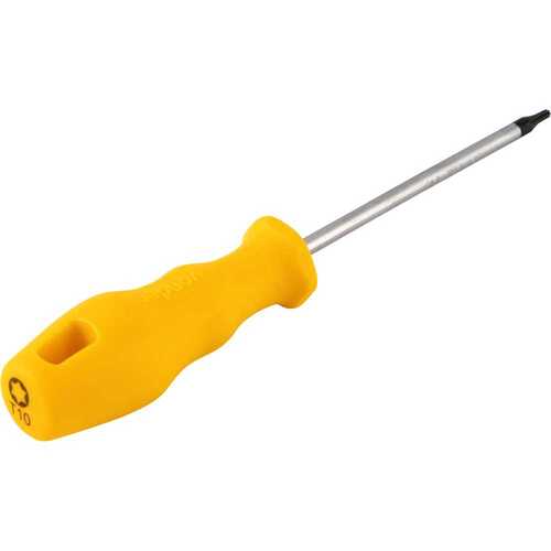 Chave hexalobular reta T10 com cabo 