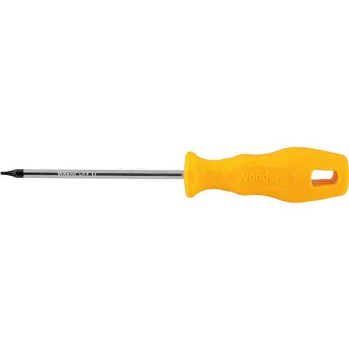 Chave hexalobular reta T7 com cabo