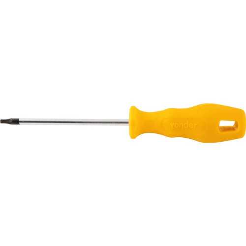 Chave hexalobular reta T15 com cabo 