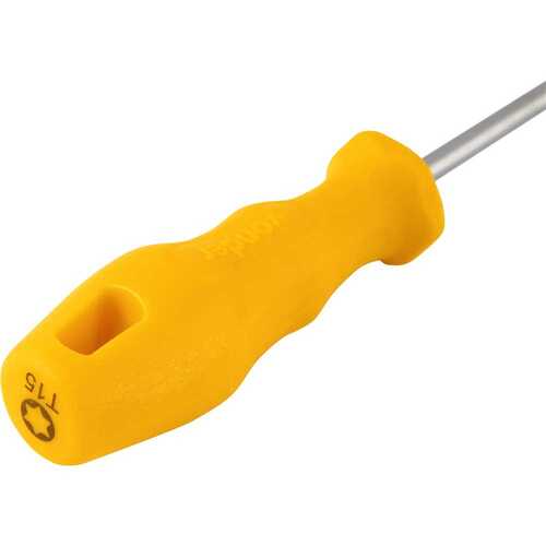Chave hexalobular reta T15 com cabo 