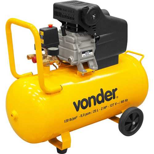 Compressor de ar 8 p�s 25 litros 2 hp - MCV25  110V