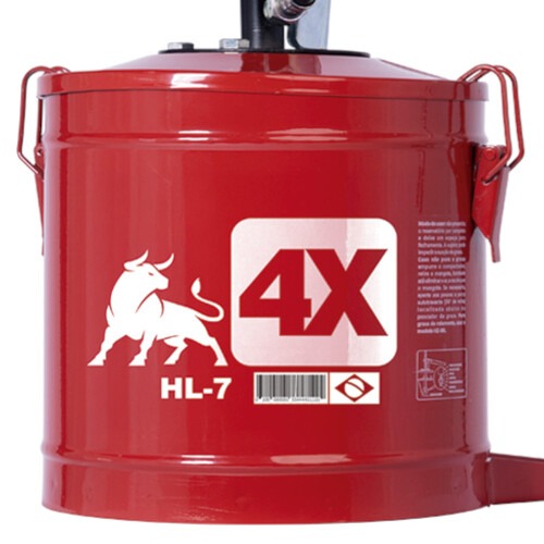 Engraxadeira manual com capacidade de 7 kg - HL-7 Engraxadeira manual com capacidade de 7 kg - HL-7