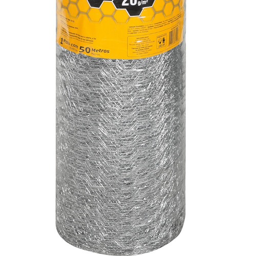 Tela metálica hexagonal para pinteiro malha 1 Tela metálica hexagonal para pinteiro malha 1
