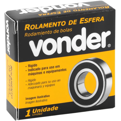 Rolamento rígido de esfera - 6204-2RS Rolamento rígido de esfera - 6204-2RS