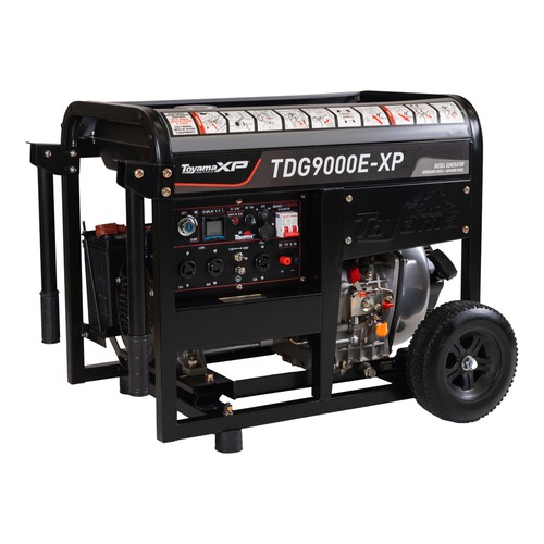 Gerador de energia 7,3 Kva a diesel partida el�trica monof�sico - TDG9000E-XP