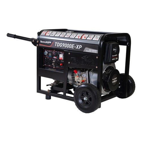 Gerador de energia 7,3 Kva a diesel partida el�trica monof�sico - TDG9000E-XP