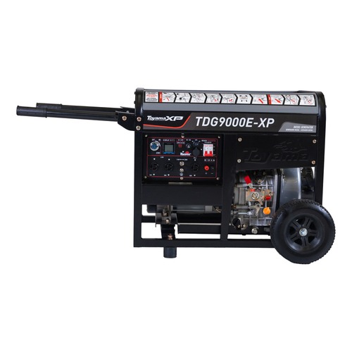 Gerador de energia 7,3 Kva a diesel partida el�trica monof�sico - TDG9000E-XP