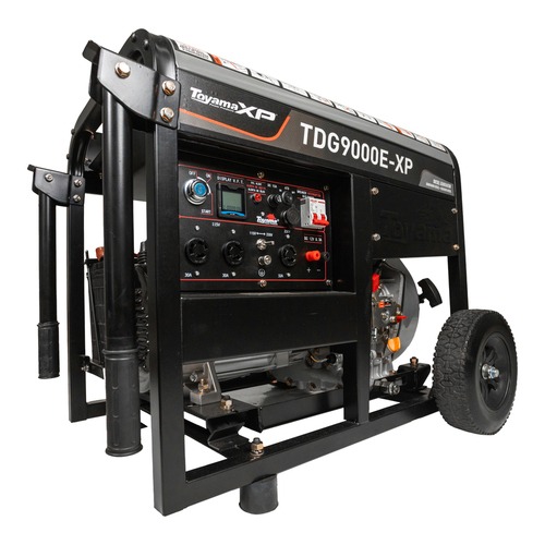 Gerador de energia 7,3 Kva a diesel partida el�trica monof�sico - TDG9000E-XP
