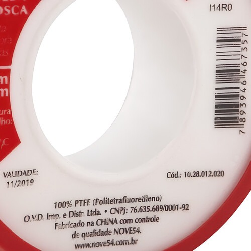 Fita veda rosca 12 mm x 20 metros