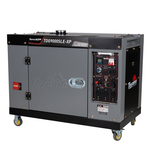 Gerador de energia 7,2 Kva a diesel cabinado partida el�trica monof�sico - TDG9000SLE-XP