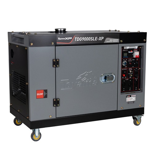 Gerador de energia 7,2 Kva a diesel cabinado partida el�trica monof�sico - TDG9000SLE-XP