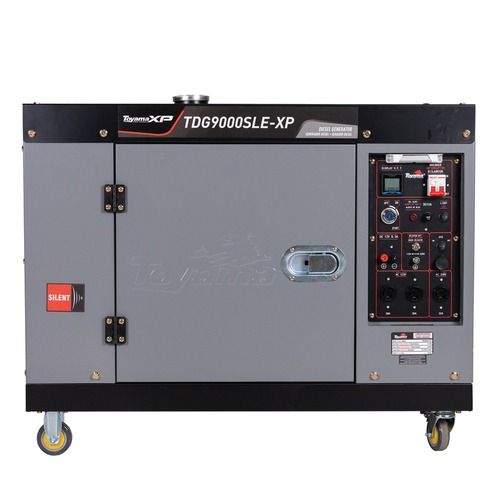 Gerador de energia 7,2 Kva a diesel cabinado partida el�trica monof�sico - TDG9000SLE-XP