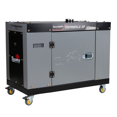 Gerador de energia 7,2 Kva a diesel cabinado partida el�trica monof�sico - TDG9000SLE-XP
