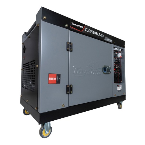 Gerador de energia 7,2 Kva a diesel cabinado partida el�trica monof�sico - TDG9000SLE-XP