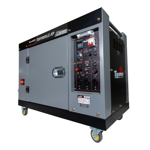 Gerador de energia 7,2 Kva a diesel cabinado partida el�trica monof�sico - TDG9000SLE-XP