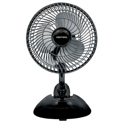 Ventilador de mesa mini 20 cm 2 velocidades - Black  110V