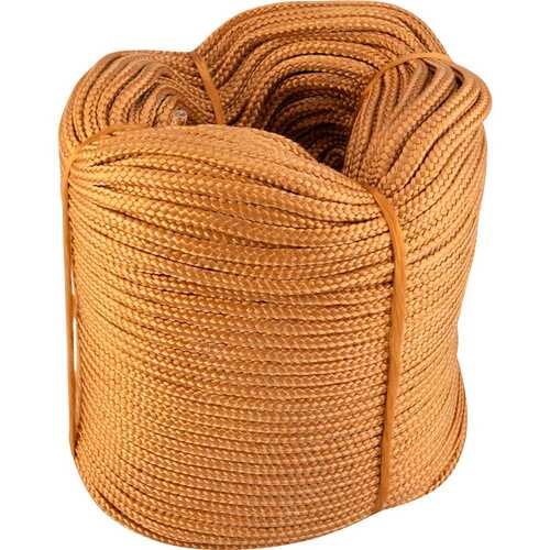 Corda caminhoneiro tran�ada 8 mm com rolo de 165 metros