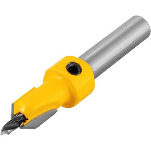 Fresa com dentes de v�dea/metal duro para cabe�a c�nica 10 mm