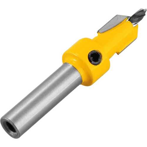 Fresa com dentes de v�dea/metal duro para cabe�a c�nica 10 mm