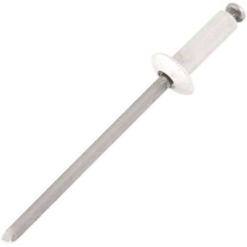 Rebite de repuxo 6,2 x 16 mm com 500 peças Rebite de repuxo 6,2 x 16 mm com 500 peças