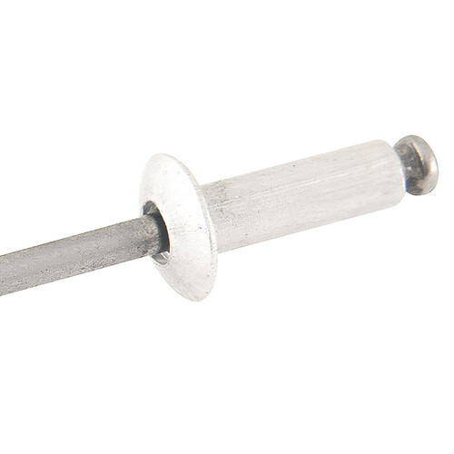 Rebite de repuxo 6,2 x 16 mm com 500 peças Rebite de repuxo 6,2 x 16 mm com 500 peças