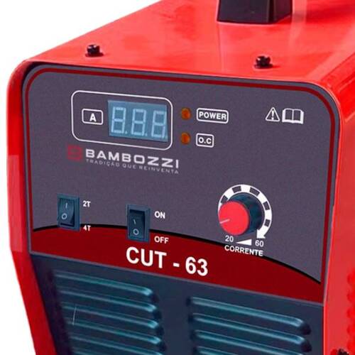 M�quina de corte plasma 60A com tocha monof�sica - CUT 63  220V