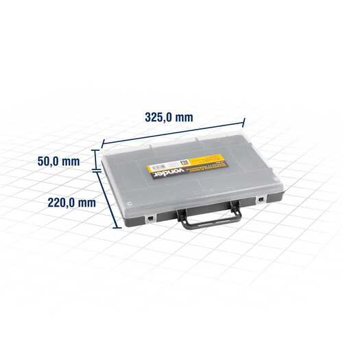 Organizador pl�stico simples para ferramentas - VD 8020