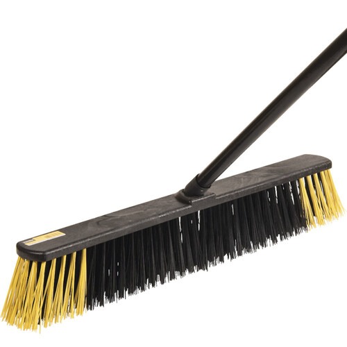 Vassoura tipo gari cepa pl�stica 5 fileiras 63 cm - VD 600