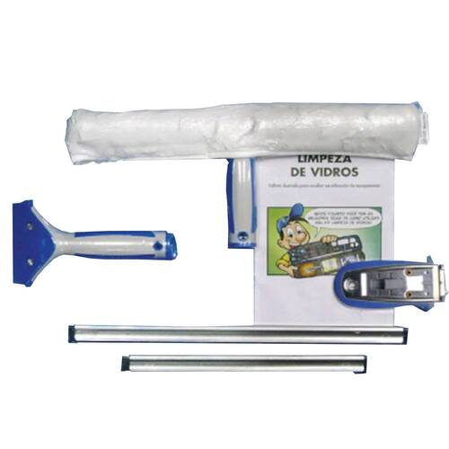 Mini kit de limpeza de vidros com 4 pe�as - KT900