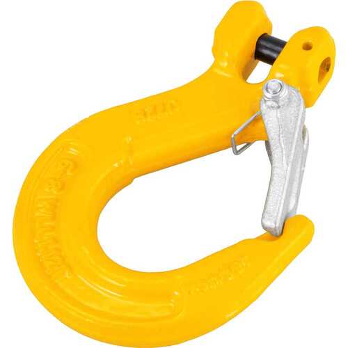 Gancho cl�vis 6 mm 1,12 tf com trava grau 8