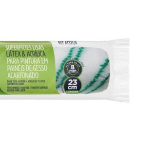 Rolo de espuma para pintura 23 cm sem suporte - AT321/8 Rolo de espuma para pintura 23 cm sem suporte - AT321/8