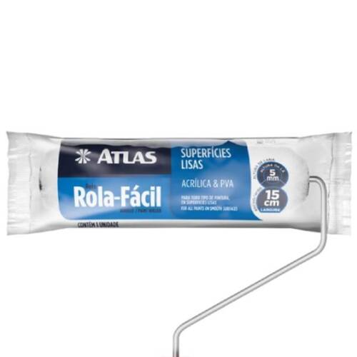 Rolo de espuma para pintura 15 cm com suporte - 715/5