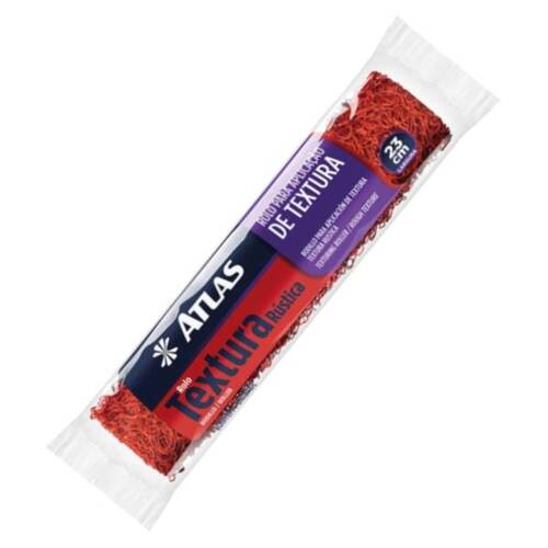 Rolo de espuma para aplica��o de textura rustica 23 cm sem suporte - 1155