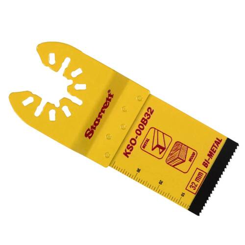 Lâmina de imersão 32 x 40 mm para corte de metal e madeira com 5 peças - KSO-00B32-5 Lâmina de imersão 32 x 40 mm para corte de metal e madeira com 5 peças - KSO-00B32-5