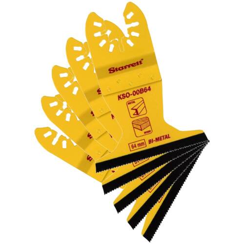 L�mina de imers�o 64 x 40 mm para corte de metal e madeira com 5 pe�as - KSO-00B64-5