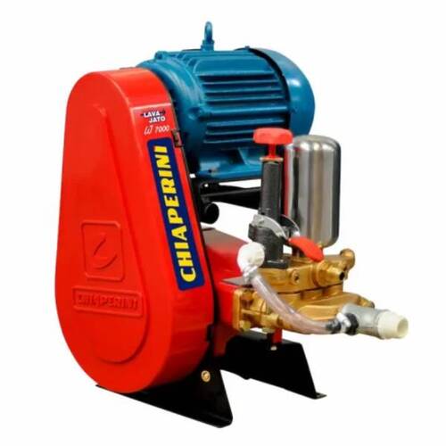 Lavadora de alta vaz�o m�dia press�o 500 libras 5 hp com mangueira - LJ7000