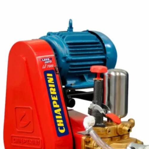 Lavadora de alta vaz�o m�dia press�o 500 libras 5 hp com mangueira - LJ7000