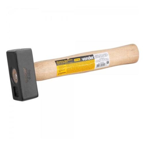 Marreta quadrada 0,5 kg com cabo em fibra