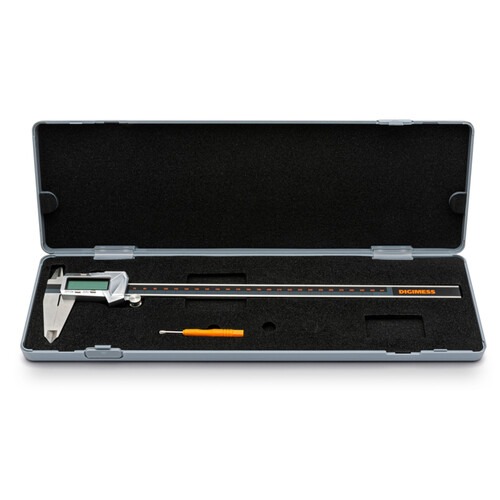 Paqu�metro digital capacidade 300 mm leitura de 0,01 mm - 100.178BL-NEW