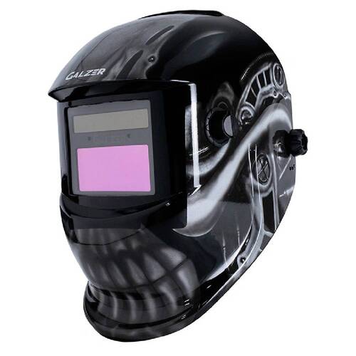 M�scara de solda com escurecimento autom�tico tonalidade 9 a 13 - Metal