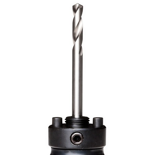 Suporte para serra copo de 32 a 210 mm encaixe 3/8