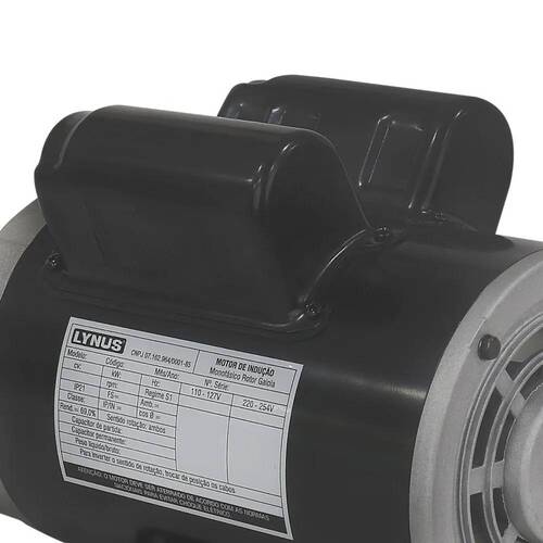 Motor elétrico 1 hp 4 polos aberto monofásico - 56H 110V/220V Motor elétrico 1 hp 4 polos aberto monofásico - 56H 110V/220V